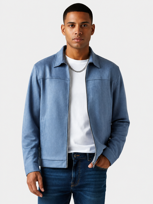 Herren Slim Fit Langarm Strickjacke