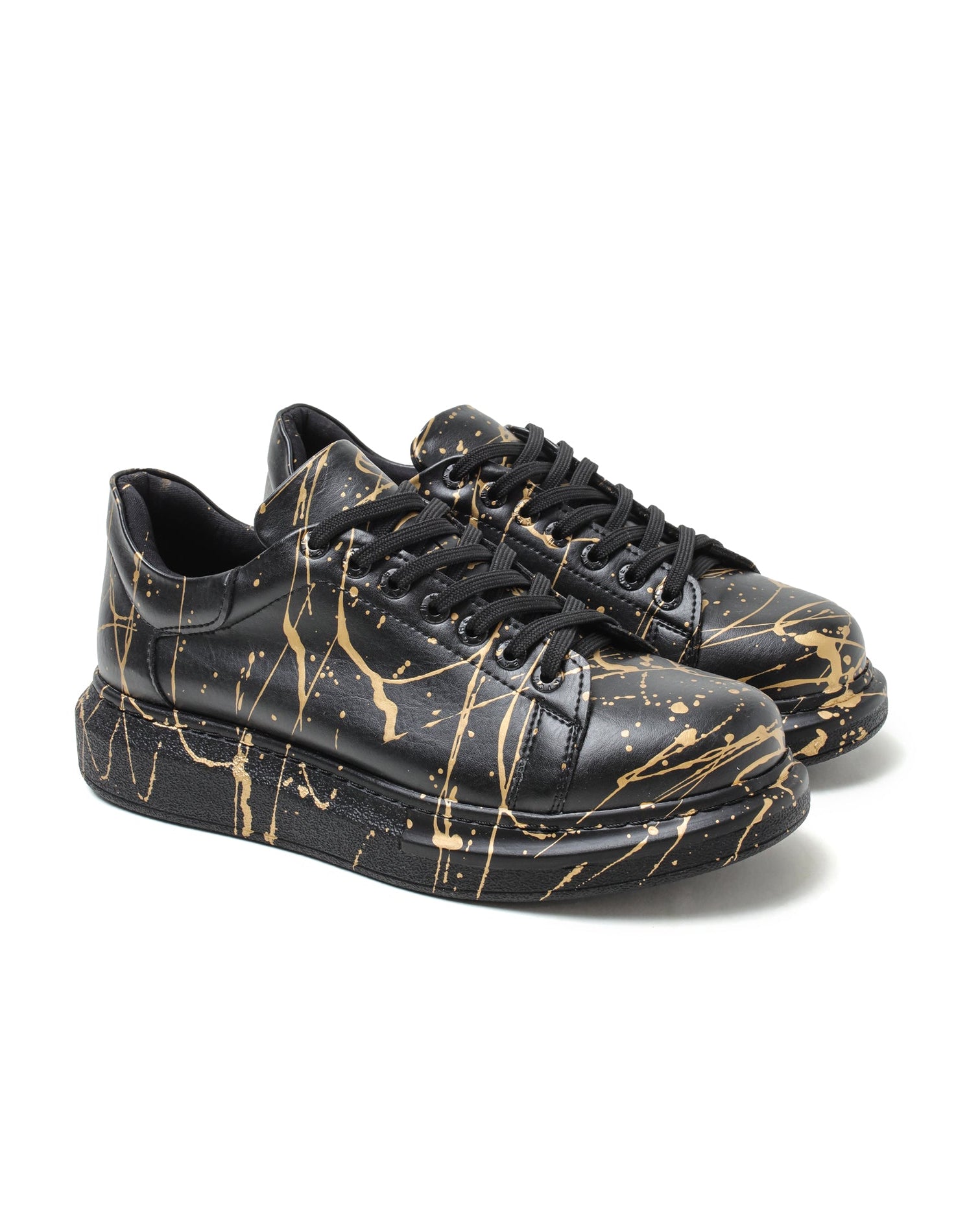 Hand-Painted Customized Sneakers for Women by Apollo Moda | Stardust Pulse