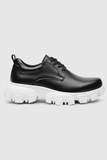 Cancun casual sneaker in black and white by Apollo Moda