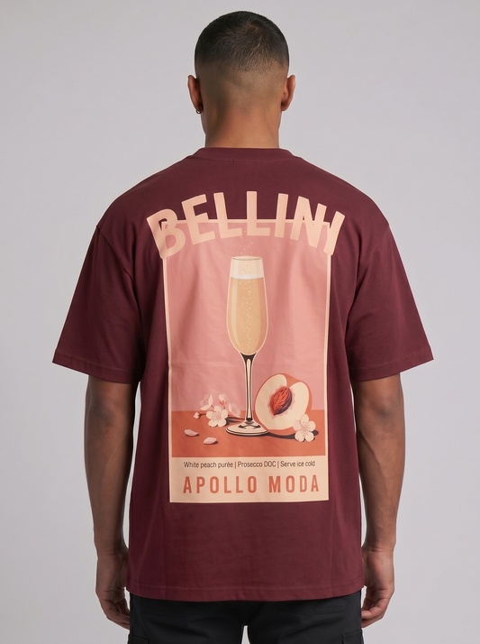 Camiseta gráfica pesada Bellini extragrande