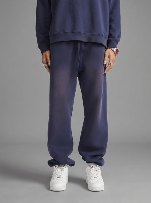 Washed Sun-Faded Oversized Heavyweight Joggers