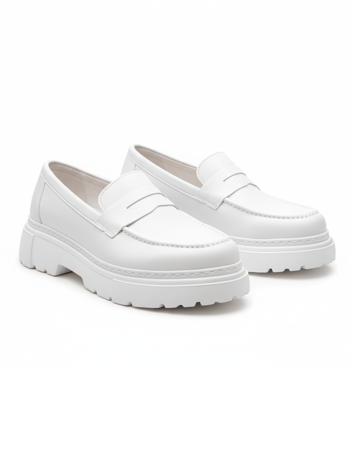 Oslo Pristine Elegance dress shoe in white by Apollo Moda, view 5