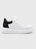 Pluto X Crisp White low-top casual sneaker in white by Apollo Moda