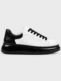Stark Monochrome Marvel casual sneaker in white and black by Apollo Moda