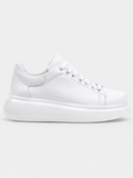 Stark Pure White casual sneaker in white by Apollo Moda